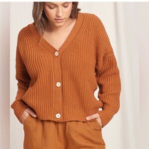 Tradlands Shelter Cardigan Sienna